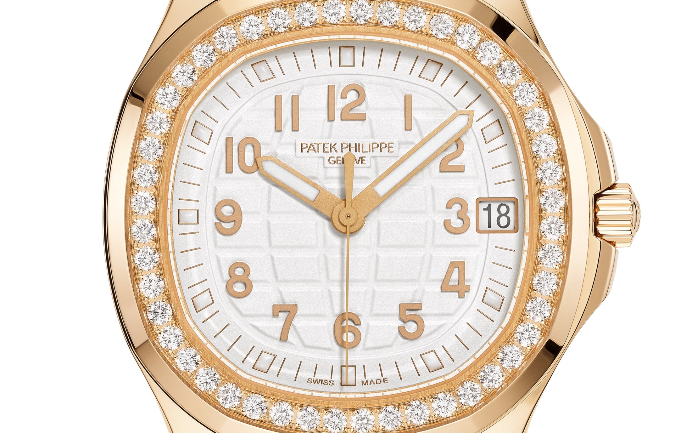 Patek Philippe Aquanaut Ladies Aquanaut Luce with Diamonds White Dial Rose Gold 5268/200R-001 - Image 2