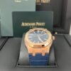 Audemars Piguet Royal Oak 41mm 18k Rose Gold Blue Dial Ref. 15510OR.OO.D315CR.02