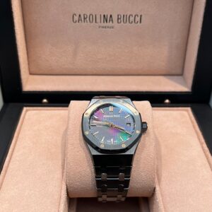 Audemars Piguet Royal Oak Black Ceramic Rainbow Dial Limited Edition 77350CE.OO.1266CE.02.A