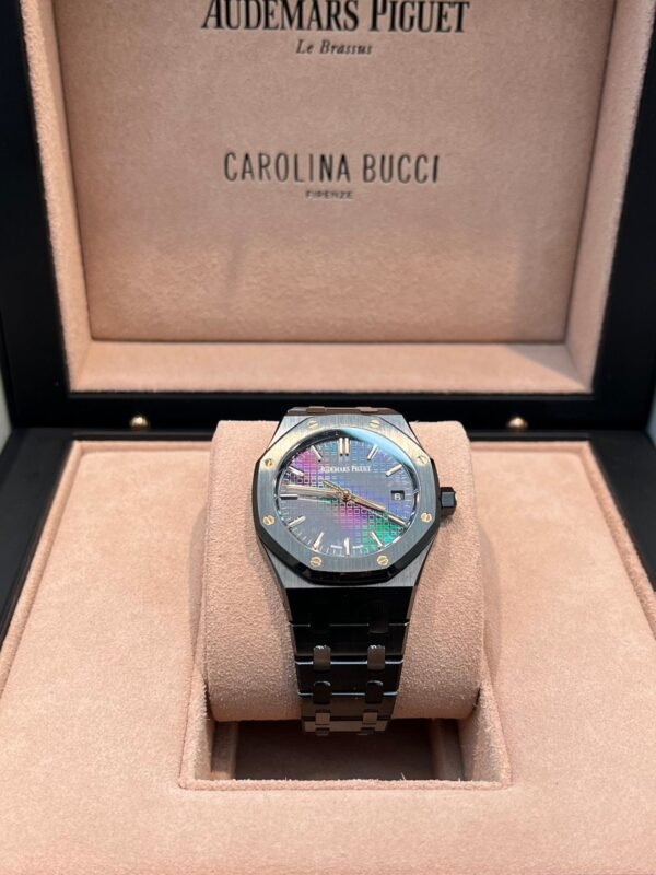 audemars-piguet-royal-oak-black-ceramic-rainbow-dial-limited-edition-77350ceoo1266ce02a-350106.jpg Audemars Piguet Royal Oak Black Ceramic Rainbow Dial Limited Edition 77350CE.OO.1266CE.02.A