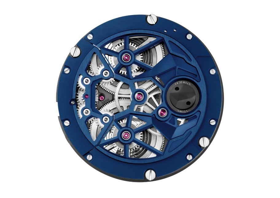 Audemars Piguet Royal Oak Concept Flying Tourbillon Gmt Titanium Skeleton Dial Rubber Reference # 26589IO.OO.D030CA.01 - Image 5