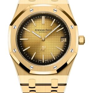 Audemars Piguet Royal Oak Jumbo Extra Thin 50th Anniversary “Smoked Gold” 2022 16202BA.OO.1240BA.01