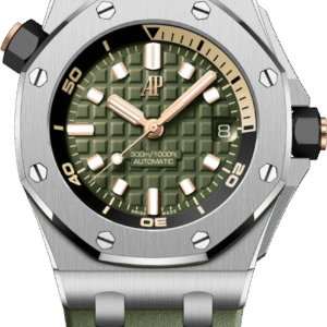 Audemars Piguet Royal Oak Offshore Diver Green Dial (Reference #  15720ST.OO.A052CA.01)