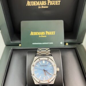 Audemars Piguet Royal Oak Selfwinding Ice Blue Dial 77451ST.ZZ.1361ST.03