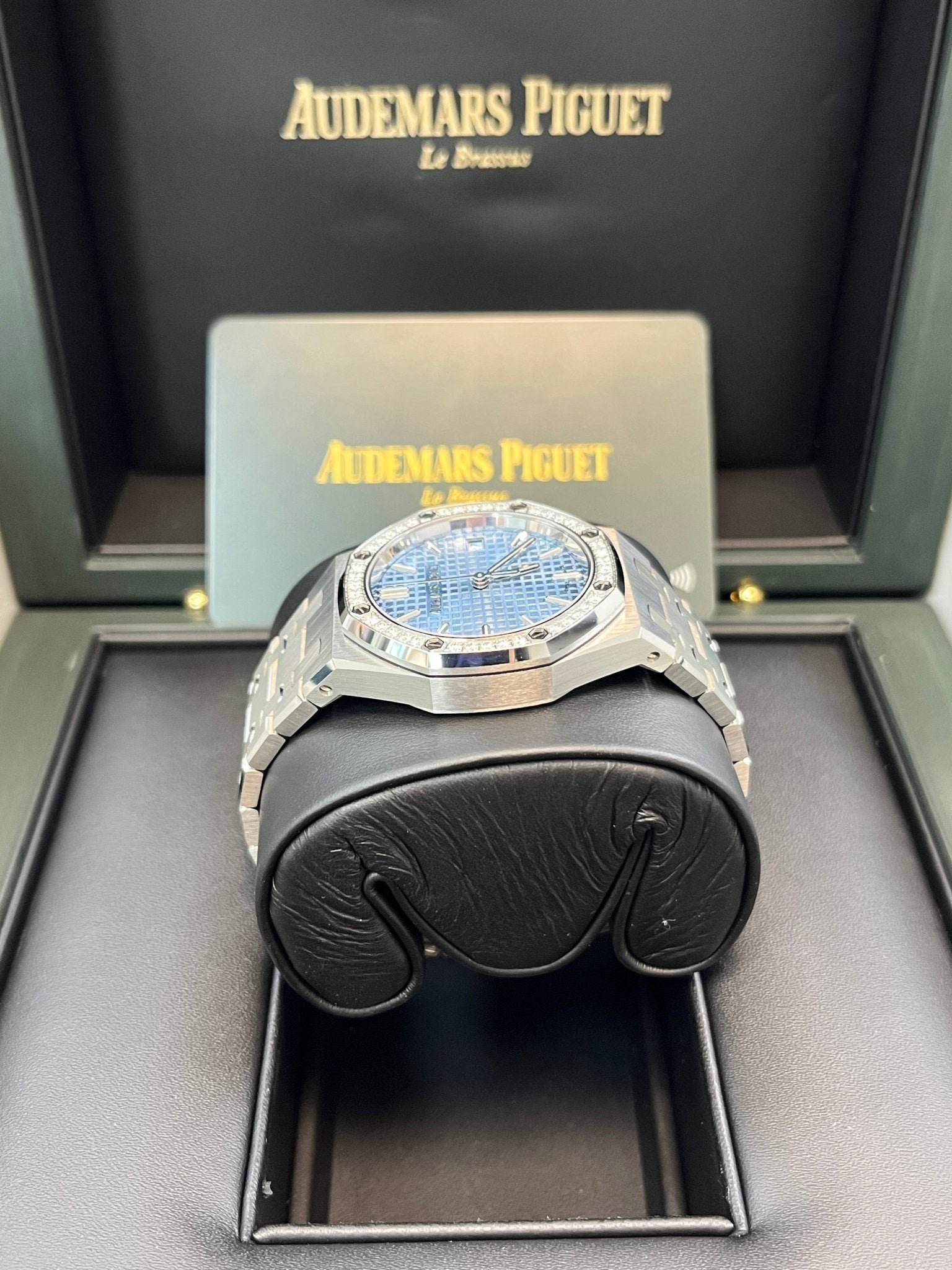 Audemars Piguet Royal Oak Selfwinding Ice Blue Dial 77451ST.ZZ.1361ST.03 - Image 6