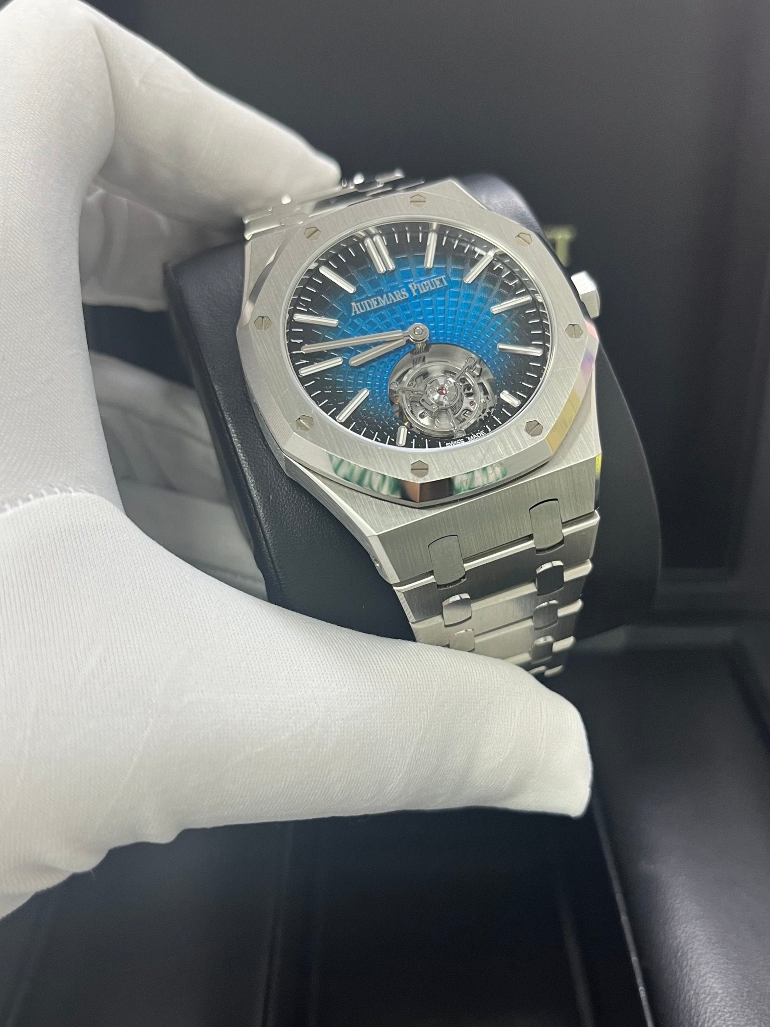 Audemars Piguet Royal Oak Tourbillon Selfwinding Flying Tourbillon "Premier" Limited Edition of 10 26530ST.OO.1220ST.99 - Image 9