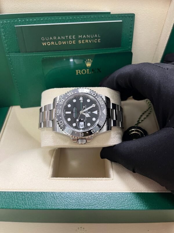 GMT-Master II Black Grey Bezel Oyster Bracelet "Bruce Wayne" 126710GRNR