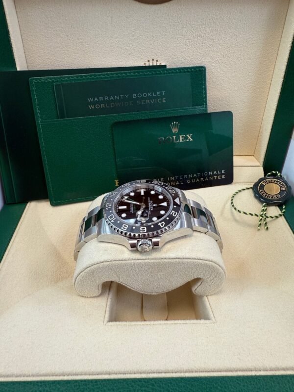 GMT-Master II Black Grey Bezel Oyster Bracelet "Bruce Wayne" 126710GRNR