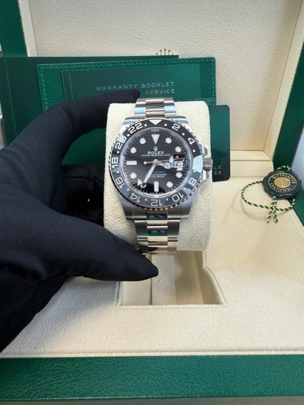 GMT-Master II Black Grey Bezel Oyster Bracelet "Bruce Wayne" 126710GRNR