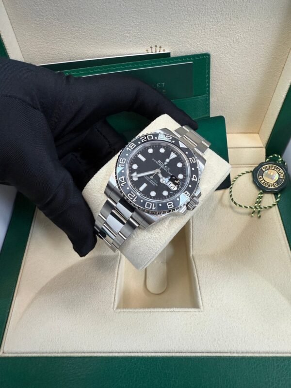 GMT-Master II Black Grey Bezel Oyster Bracelet "Bruce Wayne" 126710GRNR