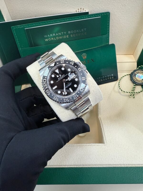 GMT-Master II Black Grey Bezel Oyster Bracelet "Bruce Wayne" 126710GRNR