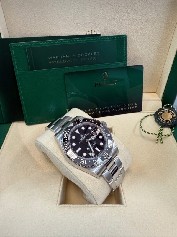 GMT-Master II Black Grey Bezel Oyster Bracelet "Bruce Wayne" 126710GRNR