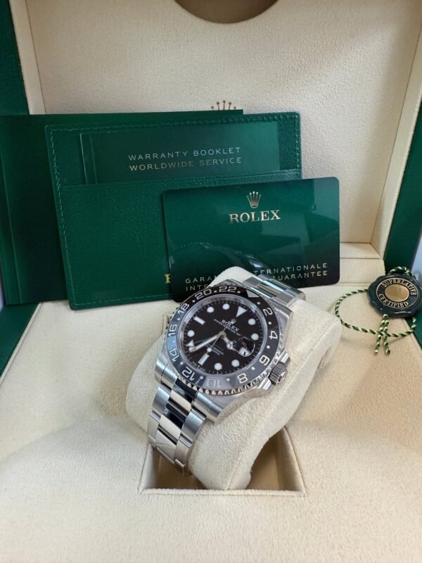 GMT-Master II Black Grey Bezel Oyster Bracelet "Bruce Wayne" 126710GRNR