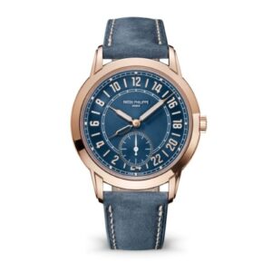 Patek Philippe Calatrava Complications Calatrava Travel Time Automatic Blue Dial Men’s Watch 5224r