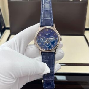 Patek Philippe Minute Repeater Perpetual Calendar Grande Complication White Gold Blue Dial 5374G-001