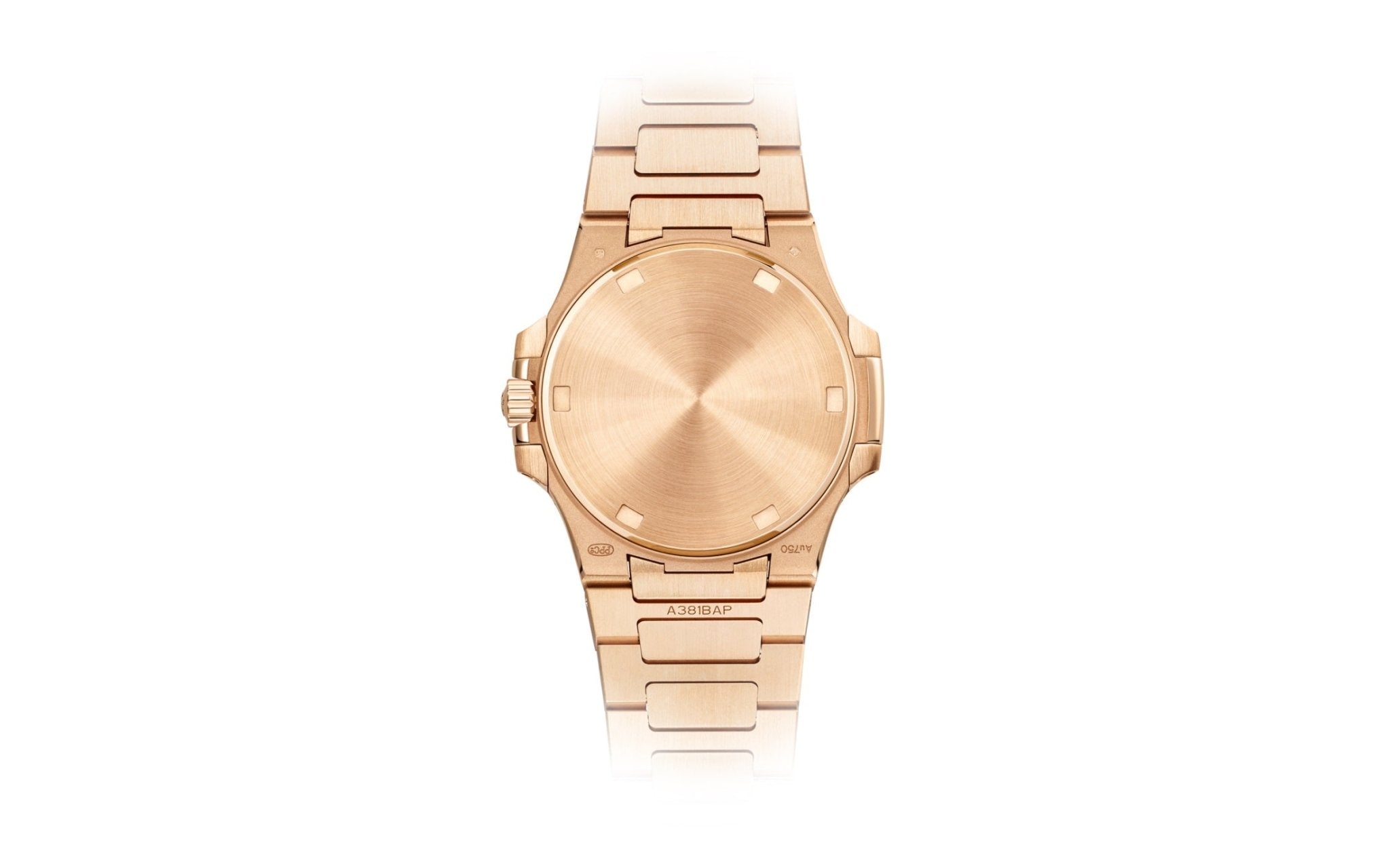 Patek Philippe Nautilus 32mm Diamond Bezel Rose Gold Purple Wave Dial 7010/1R-013 - Image 15