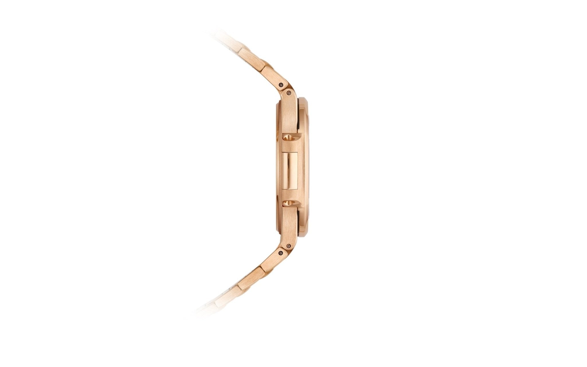 Patek Philippe Nautilus 32mm Diamond Bezel Rose Gold Purple Wave Dial 7010/1R-013 - Image 11