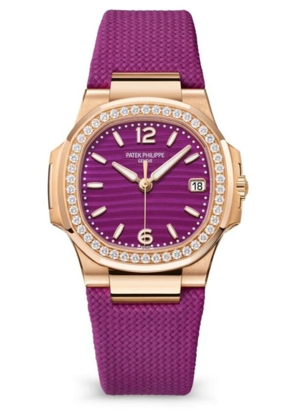 patek-philippe-nautilus-32mm-diamond-bezel-rose-gold-purple-wave-dial-70101r-905713.jpg Patek Philippe Nautilus 32mm Diamond Bezel Rose Gold Purple Wave Dial 7010R-013