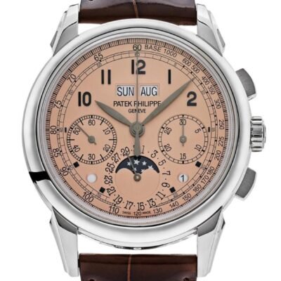 Patek Philippe Perpetual Calendar Chronograph Salmon Dial (Reference # 5270P-001)