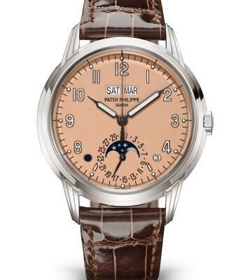 Patek Philippe Perpetual Calendar Grand Complications Salmon Dial Perpetual Calendar (Reference # 5320G)