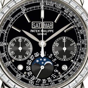 Patek Philippe Perpetual Calendar Platinum Black Dial 5271P-001