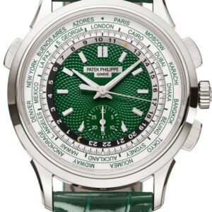 Patek Philippe World Time Flyback Chronograph Green 5930P-001