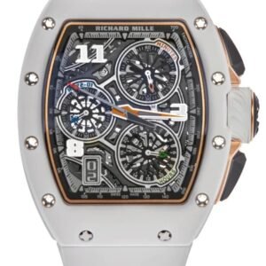 Richard Mille Automatic Winding Lifestyle Flyback Chronograph RM 72-01 White Ceramic
