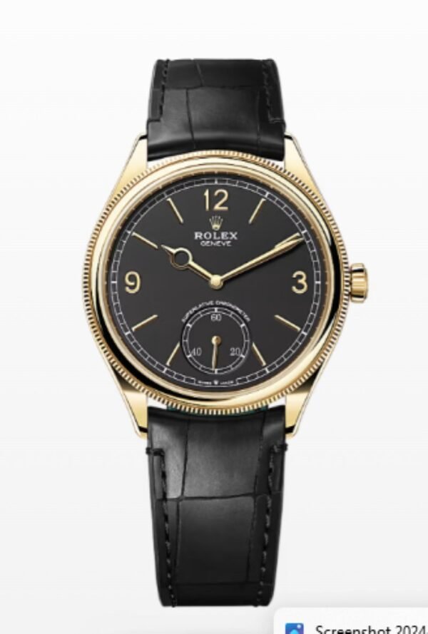 rolex-1908-39mm-black-dial-leather-strap-52508-139226.jpg Rolex 1908 39mm Black Dial Leather Strap 52508