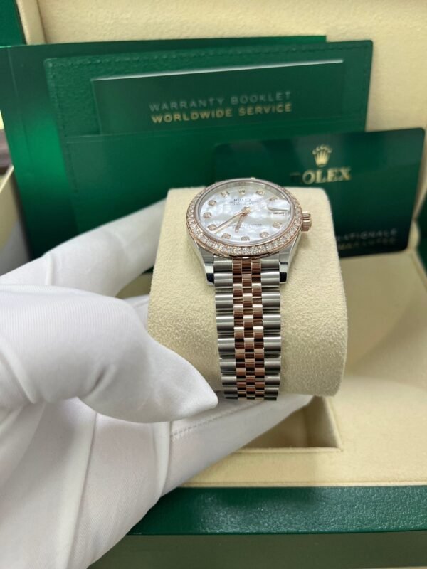 rolex-datejust-31mm-mother-of-pearl-dial-rose-gold-steel-reference-278381rbr-755579.jpg Rolex Datejust 31mm Mother Of Pearl Dial Rose Gold / Steel Reference #278381RBR