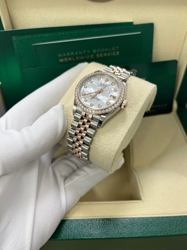 rolex-datejust-31mm-mother-of-pearl-dial-rose-gold-steel-reference-278381rbr-991906.jpg Rolex Datejust 31mm Mother Of Pearl Dial Rose Gold / Steel Reference #278381RBR