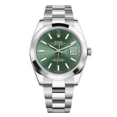 rolex-datejust-41-oystersteel-datejust-41-smooth-bezel-mint-green-index-dial-126300-795331.jpg Rolex Datejust 41 Oystersteel Datejust 41 Smooth Bezel Mint Green Index Dial 126300