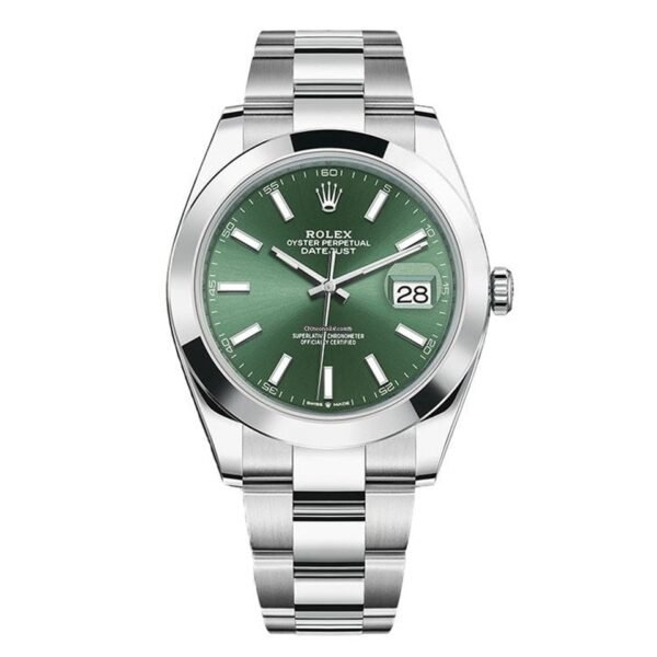 rolex-datejust-41-oystersteel-datejust-41-smooth-bezel-mint-green-index-dial-126300-795331.jpg Rolex Datejust 41 Oystersteel Datejust 41 Smooth Bezel Mint Green Index Dial 126300
