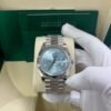 rolex-day-date-40-platinum-day-date-40-watch-fluted-bezel-ice-blue-baguette-dial-228236-609660.jpg Rolex Day-Date 40 Platinum Day-Date 40 Watch - Fluted Bezel - Ice Blue Baguette Dial 228236