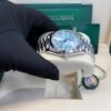 Rolex Day-Date 40 Platinum/ Ice-blue dial /President bracelet (Ref # 228206)