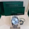 Rolex Day-Date 40 Platinum/ Ice-blue dial /President bracelet (Ref # 228206)