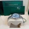 Rolex Day-Date 40 Platinum/ Ice-blue dial /President bracelet (Ref # 228206)