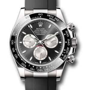 Rolex Daytona White Gold Cosmograph Daytona Black Bezel – Black And Steel Index Dial 126519LN