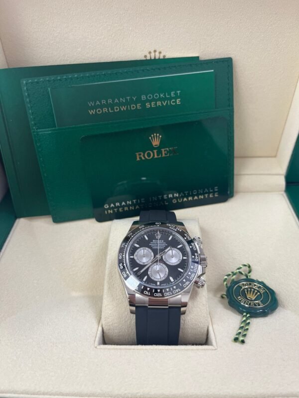 rolex-daytona-white-gold-cosmograph-daytona-black-bezel-black-and-steel-index-dial-126519ln-596983.jpg Rolex Daytona White Gold Cosmograph Daytona Black Bezel - Black And Steel Index Dial 126519LN