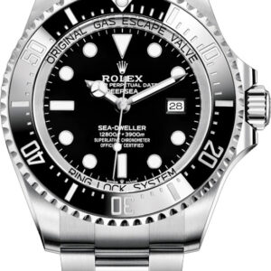 Rolex Sea-Dweller Deepsea 44 Watch – Black Dial (Ref# 126660)