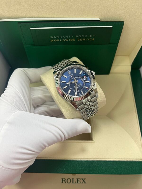 Rolex Sky-Dweller Blue Index Dial Jubilee Bracelet 336934