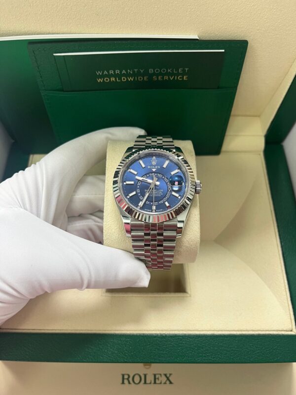 Rolex Sky-Dweller Blue Index Dial Jubilee Bracelet 336934