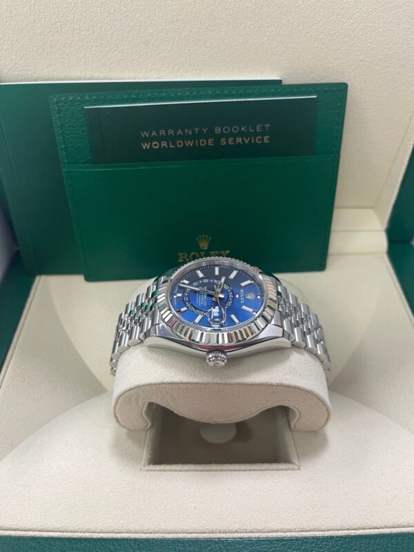 Rolex Sky-Dweller Blue Index Dial Jubilee Bracelet 336934