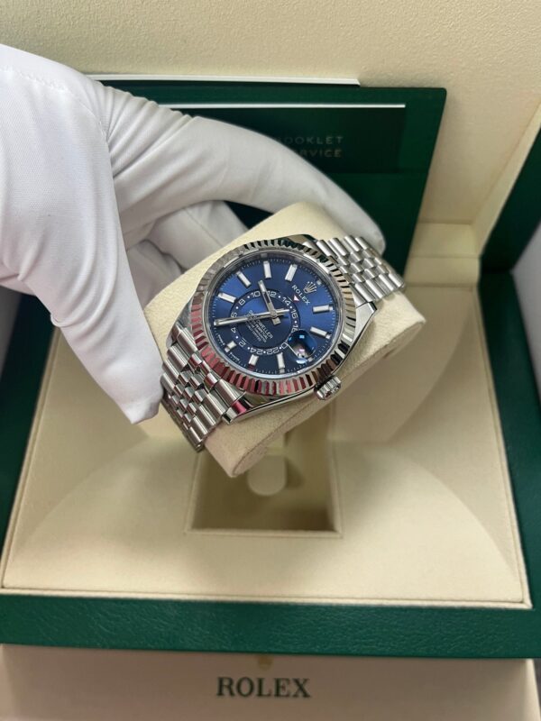 Rolex Sky-Dweller Blue Index Dial Jubilee Bracelet 336934