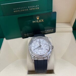Rolex Sky-Dweller Meteorite Diamonds Baguette Dial Factory Diamonds 336259TBR