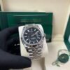 Rolex White Rolesor Sky-Dweller Black Index Dial  Jubilee Bracelet (Ref# 326934)